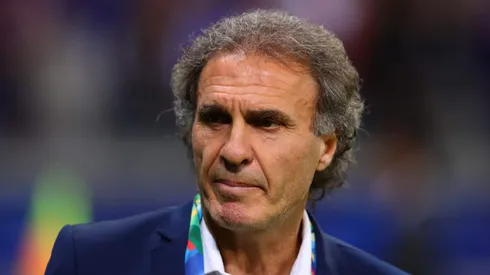 Oscar Ruggeri, totalmente contundente.