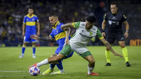 Defensa vs. Boca por la Copa de la Liga.