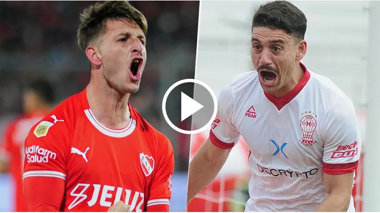 Independiente vs. Huracán por la Copa de la Liga.