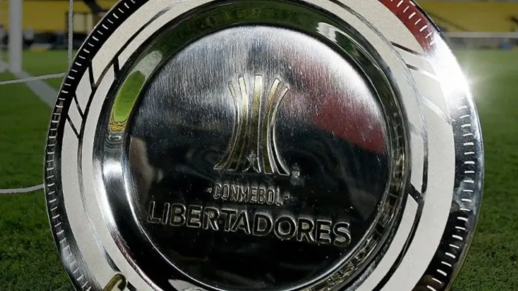 El plato de campeón de la Copa Libertadores.