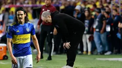 El mensaje que publicó Edinson Cavani en pleno partido de Uruguay