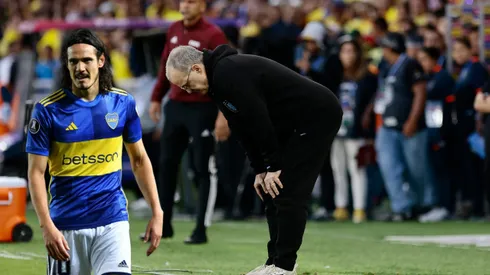 El mensaje que publicó Edinson Cavani en pleno partido de Uruguay