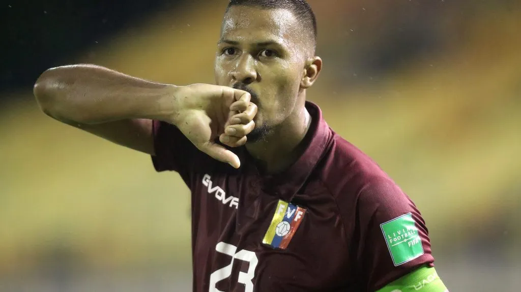 Rondón, la carta de ataque de Venezuela. (Foto: Getty Images)