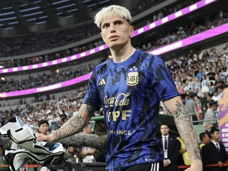 "Traidor": la bronca desde España por el blindaje de Garnacho en la Selección Argentina