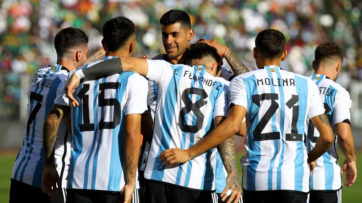 Victoria contundente de Argentina en Bolivia.