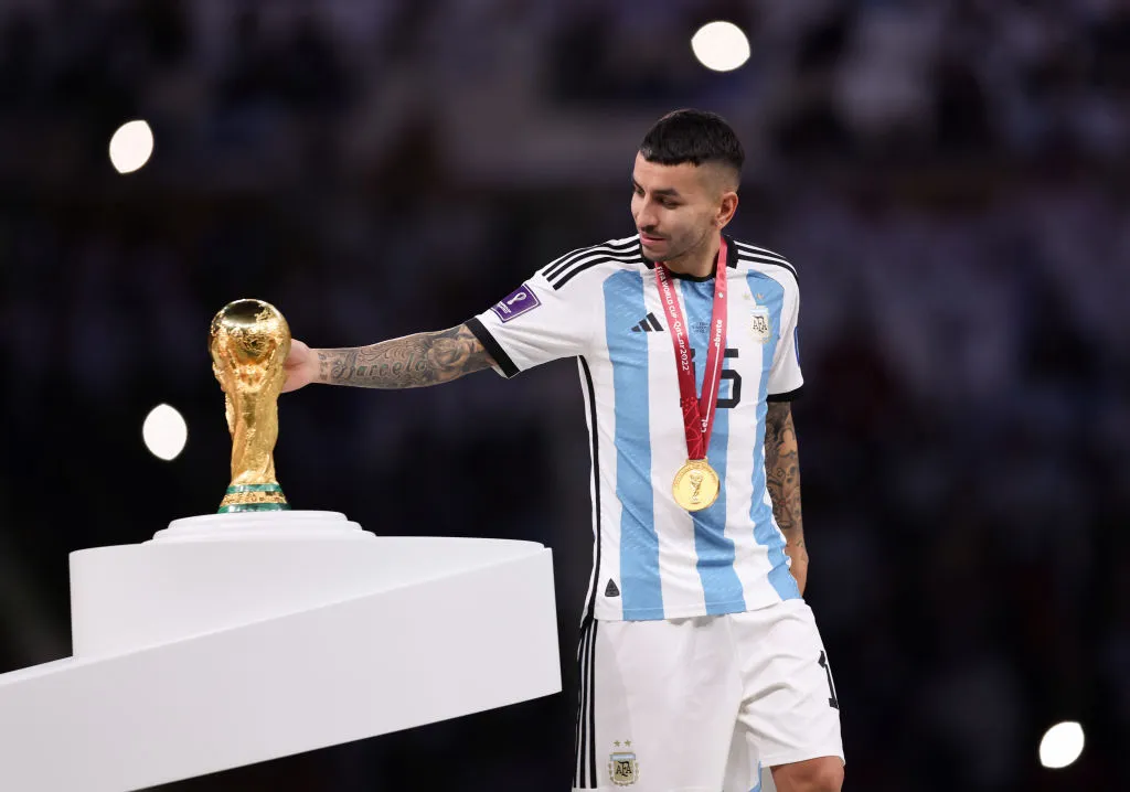 Ángel Correa, otro de los campeones del mundo. (Foto: Getty)