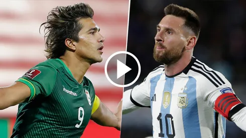 Bolivia vs. Argentina por las Eliminatorias.