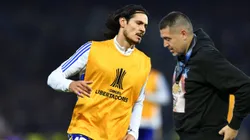 Riquelme habló por primera vez de la relación de Cavani con el plantel de Boca