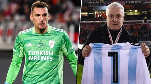 La tremenda banca del Beto Alonso para Franco Armani