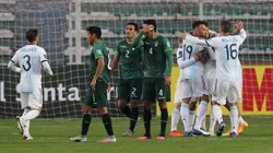 Argentina visita a Bolivia en La Paz.