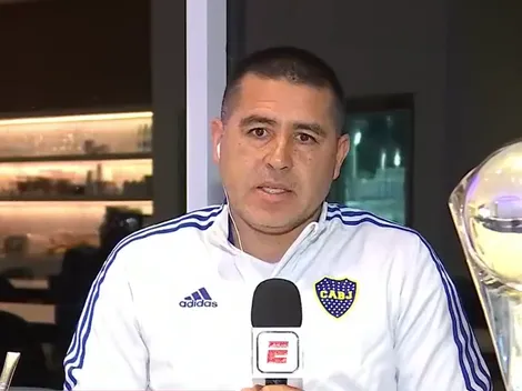El elogio de Riquelme para Racing: "Tiene una cancha fabulosa, una hinchada increíble"