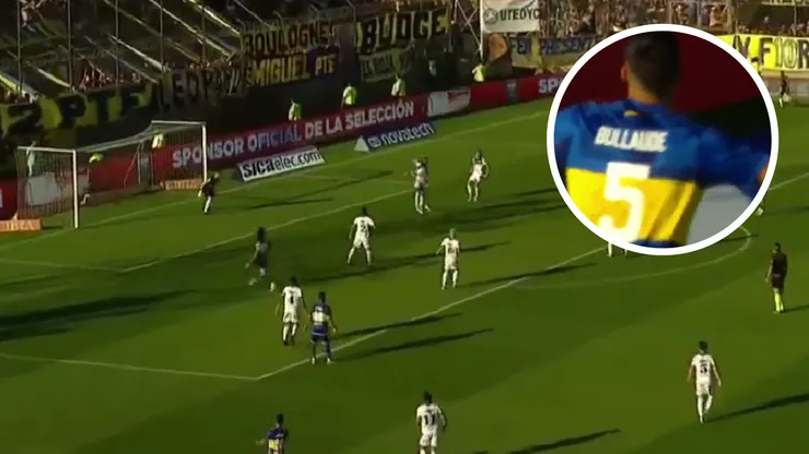 VIDEO | En su primera titularidad en Boca, Bullaude se estrenó con un gran gol de cabeza ante Almagro