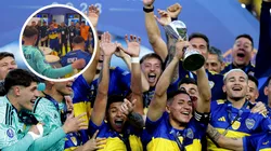 VIDEO | Valentín Fascendini y una impresionante arenga previa al Boca - AZ Alkmaar