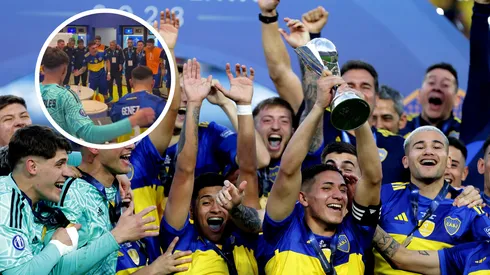 VIDEO | Valentín Fascendini y una impresionante arenga previa al Boca - AZ Alkmaar