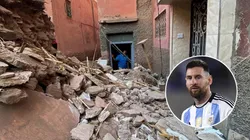 Está en todas: el posteo de Messi por el sismo en Marruecos