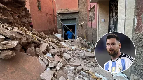 Está en todas: el posteo de Messi por el sismo en Marruecos