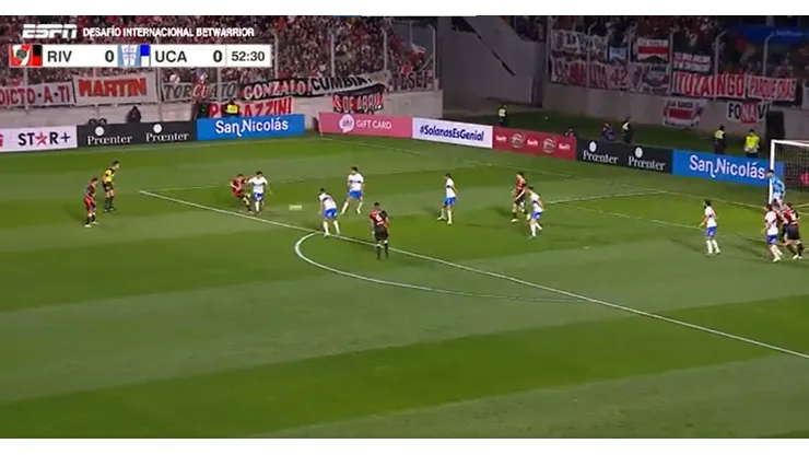 VIDEO | Barco y un golazo para poner en ventaja a River