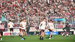 River no tuvo un buen primer tiempo.