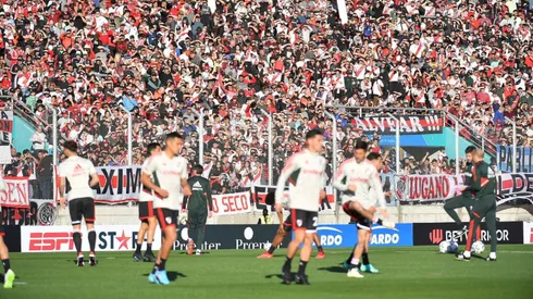 River no tuvo un buen primer tiempo.