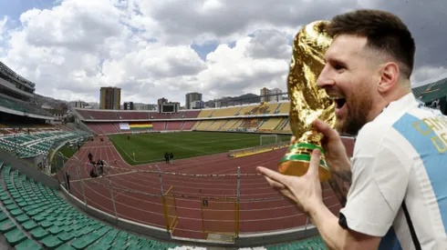 En el estadio Hernando Siles de Bolivia habrá mural para homenajear a la Selección Argentina