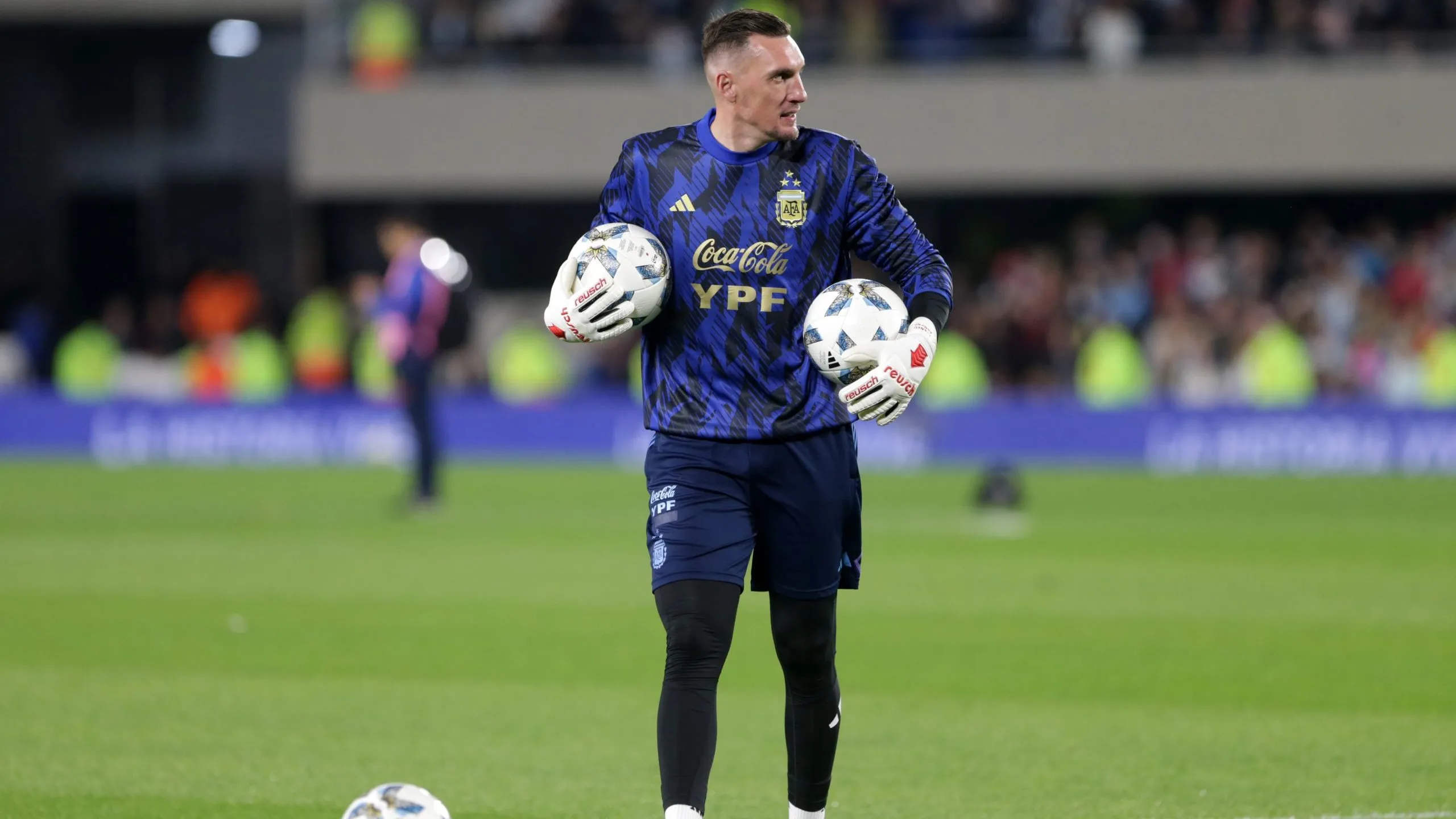 Armani fue suplente del Dibu Martínez. (Foto: Getty Images)