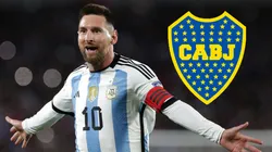 Messi marcó a los 77' y los hinchas de Boca se volvieron locos
