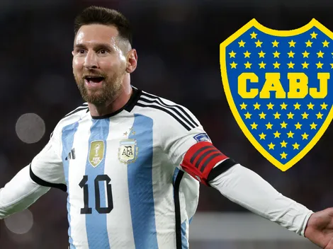 Messi marcó a los 77' y los hinchas de Boca se volvieron locos