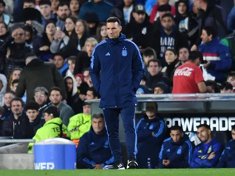 Scaloni encendió las alarmas tras la salida de Messi: "Mañana le harán estudios"