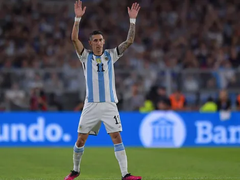 Di María anunció su retiro de la Selección Argentina