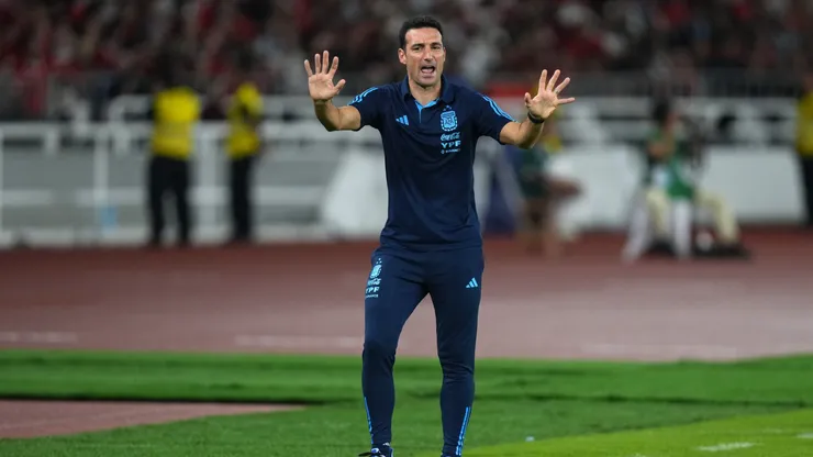 Lionel Scaloni, entrenador de la Selección Argentina.