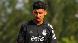 Medina, desafectado de la sub 23 por una molestia