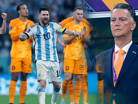 Jugadores de Países Bajos, contra Van Gaal por sus frases sobre Messi: "No estamos de acuerdo"