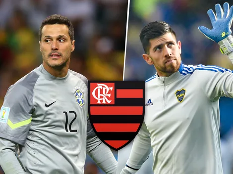 Julio César respaldó a Rossi en Flamengo: "Es un gran arquero"