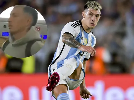 Scaloni lo espera: el optimista gesto de Lisandro Martínez al llegar a la Argentina