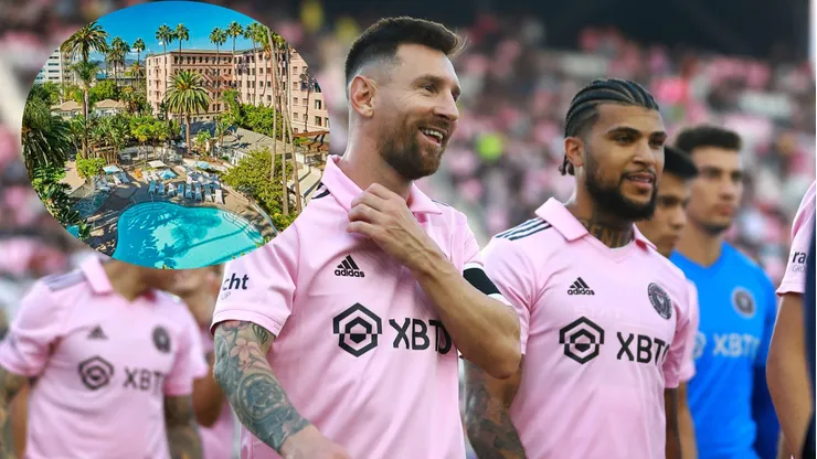 El ESPECTACULAR gesto de Messi con los empleados de un hotel en California