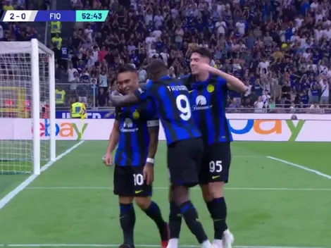 Encendido: doblete de Lautaro antes de volver a la Selección