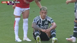 Se encienden las alarmas: Lisandro Martínez salió lesionado en el United