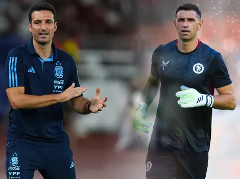 Sonríe Scaloni: Dibu Martínez es titular en Aston Villa antes de la fecha FIFA
