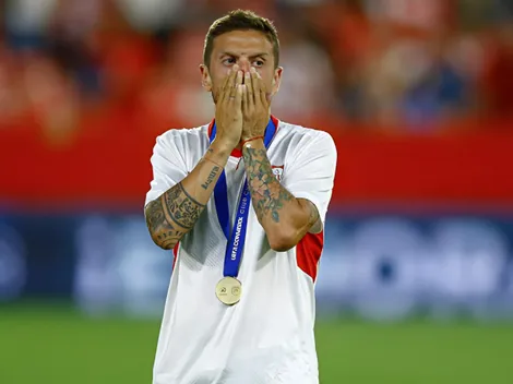 "Papi": el llamativo mensaje de despedida que le escribió a Papu Gómez uno de sus compañeros en Sevilla