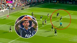 Inatajable: terrible golazo del Cuti Romero en la goleada del Tottenham