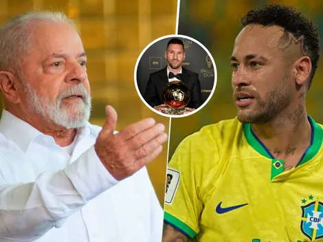 Indirecta de Lula a Neymar mediante su elogio a Messi