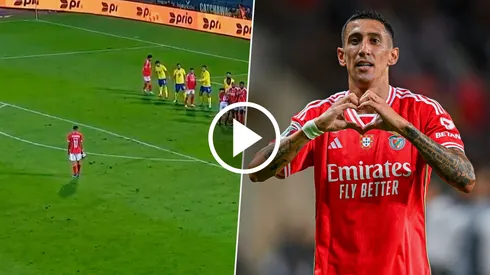 Di María volvió con todo a Benfica.