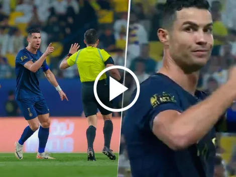¡Cristiano pide que cambien a Piero Maza en pleno partido!