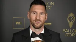 Lionel Messi dijo que le gustaría exhibir el Balón de Oro en la Bombonera antes del Argentina vs. Uruguay por las Eliminatorias. Foto: France Football.