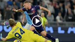 Beltrán casi marca un golazo ante Provedel.