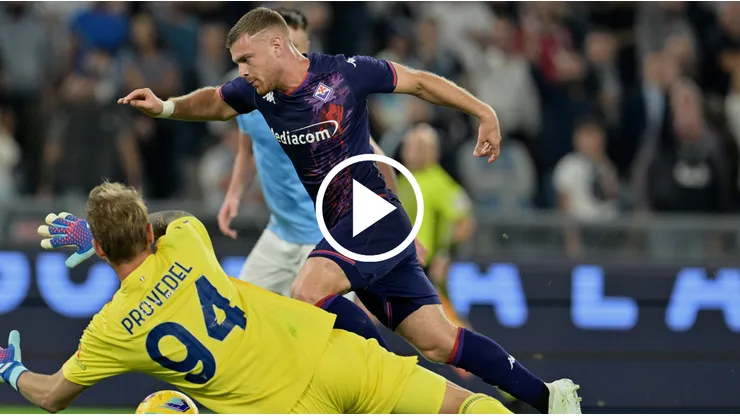 Beltrán casi marca un golazo ante Provedel.
