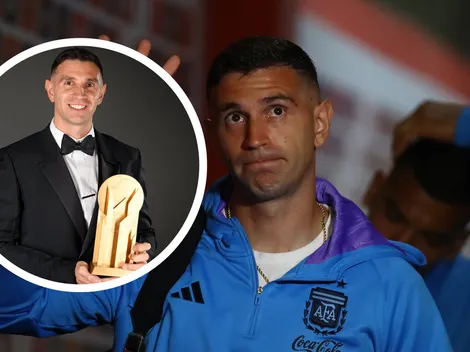Dibu Martínez se quedó con el premio Lev Yashin: "Lo mayor ya lo gané"