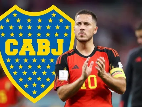 ¿Llega a Boca? La fría respuesta de Hazard en la gala del Balón de Oro