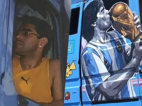 ¿Qué fue del Scania de Maradona? Así está el mítico camión de Diego