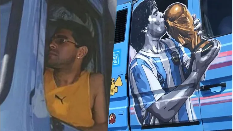 Diego y su Scania, una leyenda